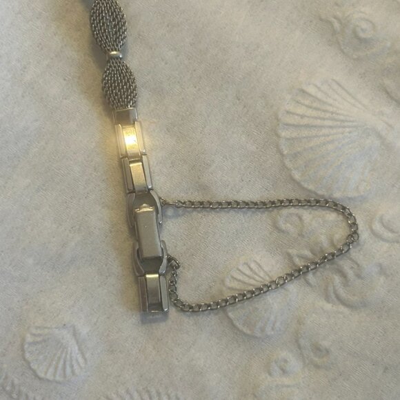 Vintage! Working Bulova 1950s 10K GF Art Deco Watch with 2 Diamonds #3760624 main image 11